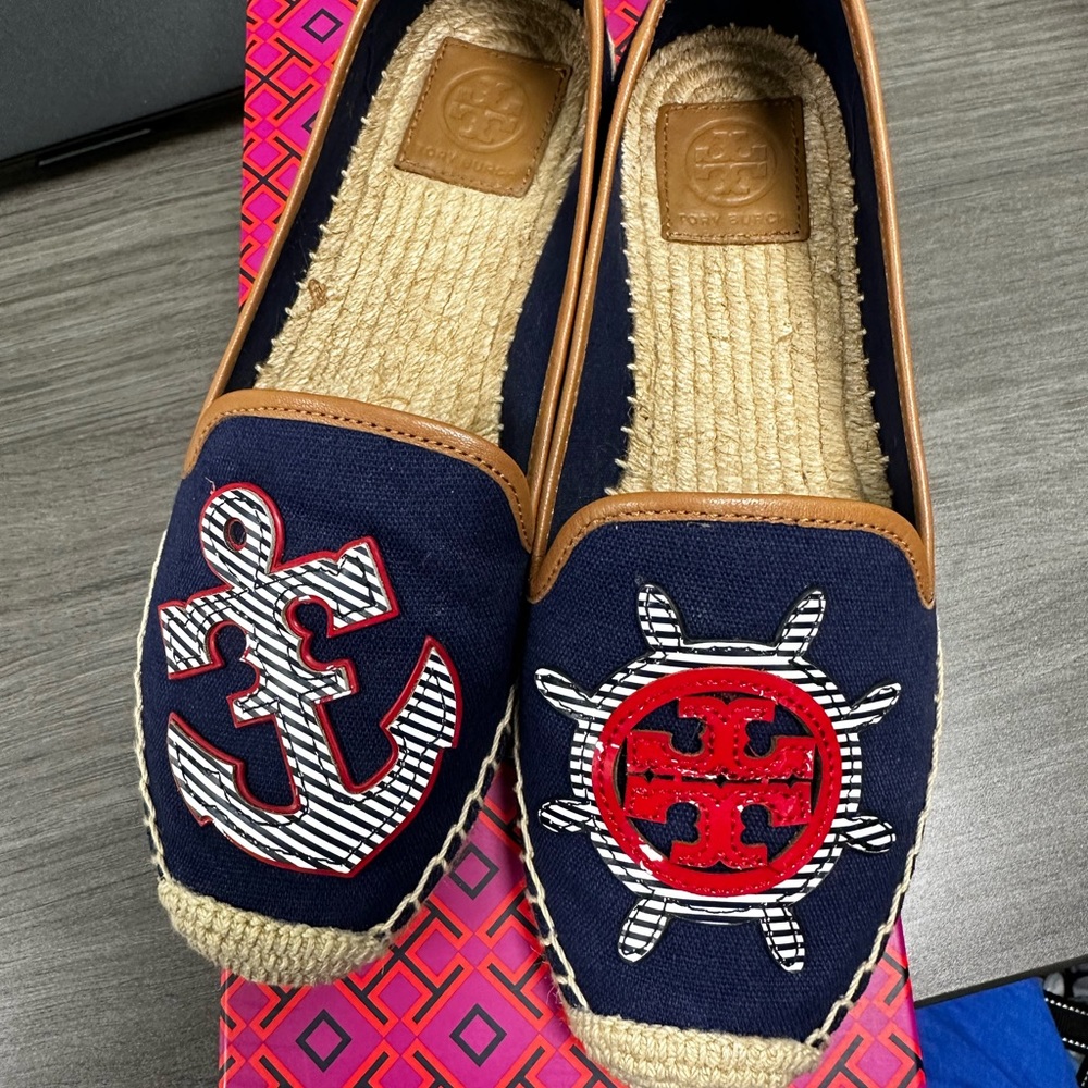 Tory Burch Maritime Flat Espadrille